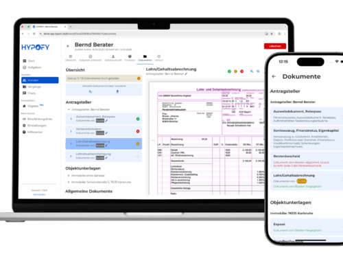 CRM Dokumentencenter für Baufinanzierungen